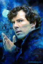 SHERLOCK - cover for comic book