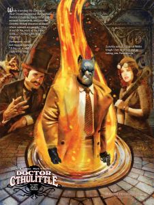 Blacksad meets Doctor Cthulittle